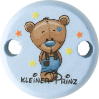 Clip Mini Variante A pastellblau Teddy kleiner Prinz