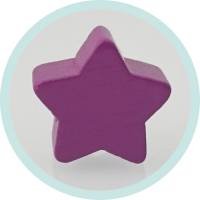 Sternchen purpur