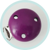 Befestigungsclip Variante B purpur