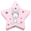 Maxistern Waldtiere rosa Hase