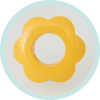 Loch-Blume gelb Ausverkauf/SALE