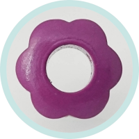 Loch-Blume violett Ausverkauf/SALE