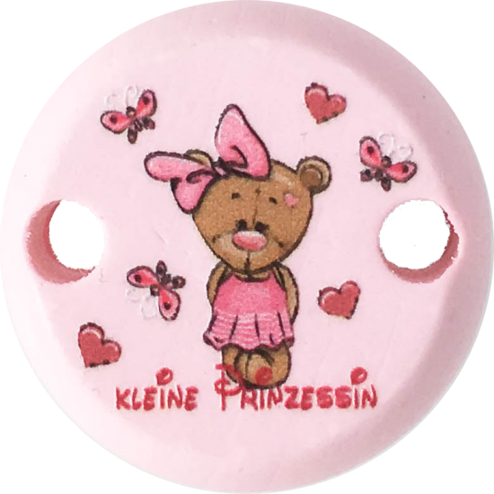 Clip Mini Variante A pastellrosa Teddy kleine Prinzessin - zum Schließen ins Bild klicken