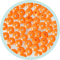 Holzlinsen mandarin 10mm normale Form Maxibeutel 500 Stück