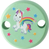 Clip Mini Variante A mintgrün Einhorn Regenbogen