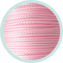 Fädelschnur 1,5mm rosa 5m-Stück