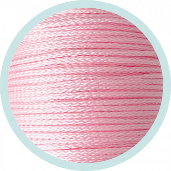 Fädelschnur 1,5mm rosa 5m-Stück - zum Schließen ins Bild klicken