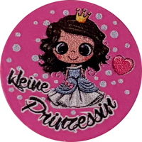 Scheibchen magenta Kleine Prinzessin brünett