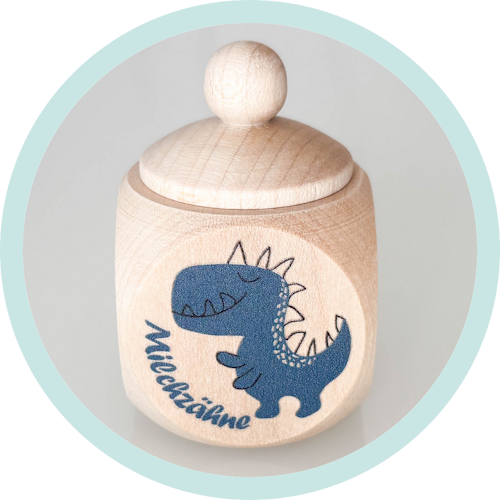 Milchzahndose Dino ROAR - zum Schließen ins Bild klicken