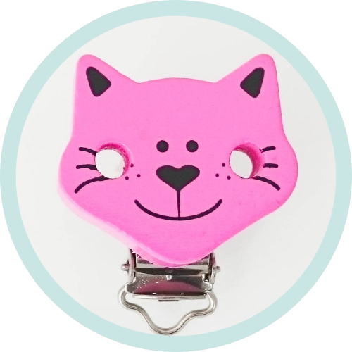 Katzenclip pink Ausverkauf/SALE - zum Schließen ins Bild klicken