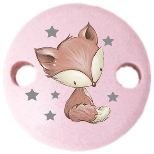 Clip Mini Variante B Waldtiere rosa Fuchs - zum Schließen ins Bild klicken