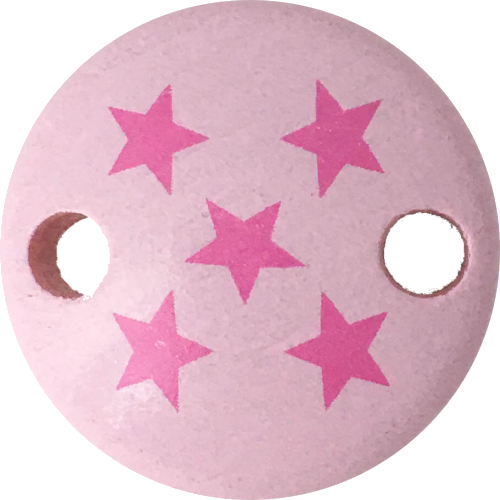 Clip Mini Variante B rosa Sternchen pink - zum Schließen ins Bild klicken