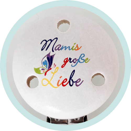 Clip weiß Mamis große Liebe - zum Schließen ins Bild klicken