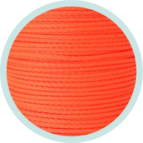 Fädelschnur 1,5mm orange 5m-Stück - zum Schließen ins Bild klicken
