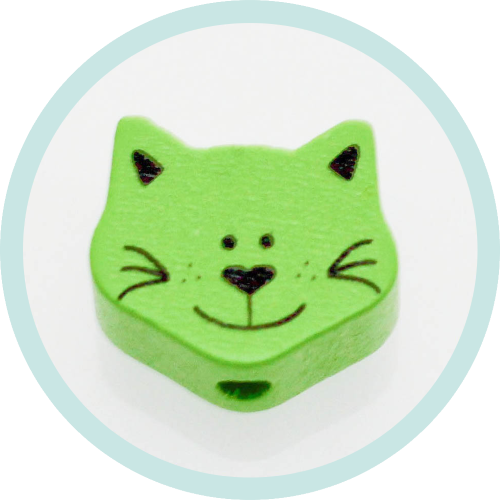 Minikätzchen apfelgrün Ausverkauf/SALE - zum Schließen ins Bild klicken