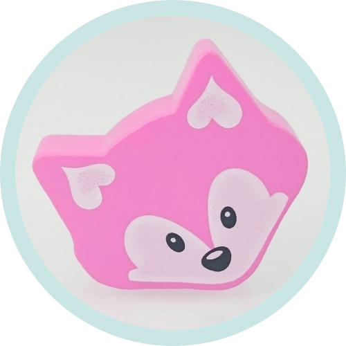Mini-Fuchs pink horizontal Ausverkauf/SALE - zum Schließen ins Bild klicken