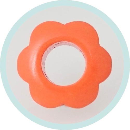 Loch-Blume aprikot Ausverkauf/SALE - zum Schließen ins Bild klicken