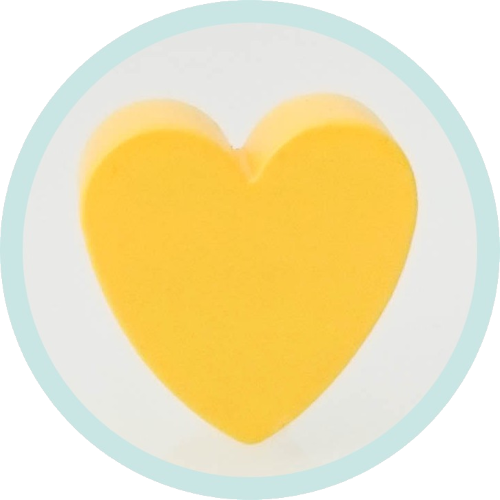 Standard Herz gelb vertikal Ausverkauf/SALE - zum Schließen ins Bild klicken