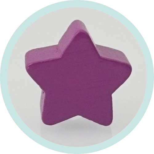 Sternchen purpur - zum Schließen ins Bild klicken