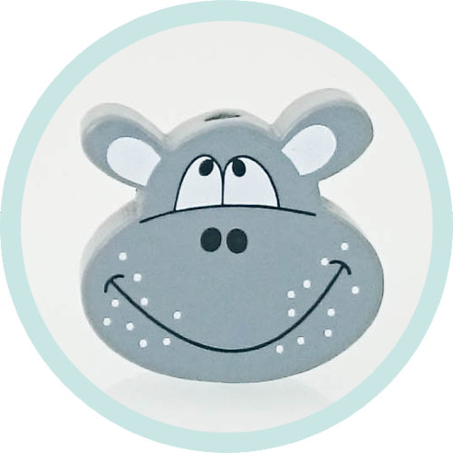 Hippo grau - zum Schließen ins Bild klicken