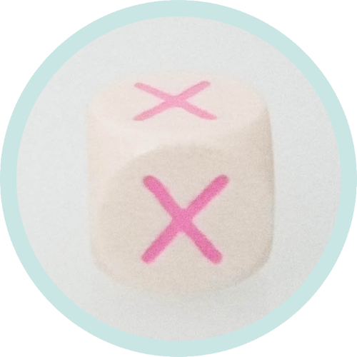 X 10mm Holz geprägt rosa - zum Schließen ins Bild klicken